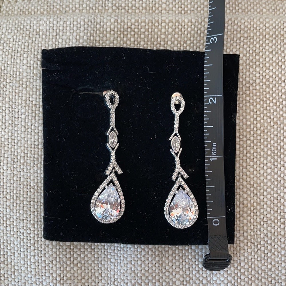 Tejani Crystal Wedding Earrings